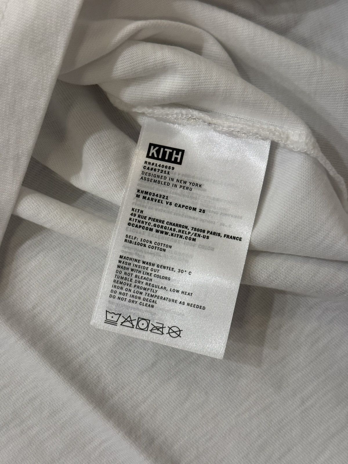Kith KITH Marvel vs. Capcom Mega Man Sketch Vintage Tee White L Size US L / EU 52-54 / 3 - 3 Thumbnail