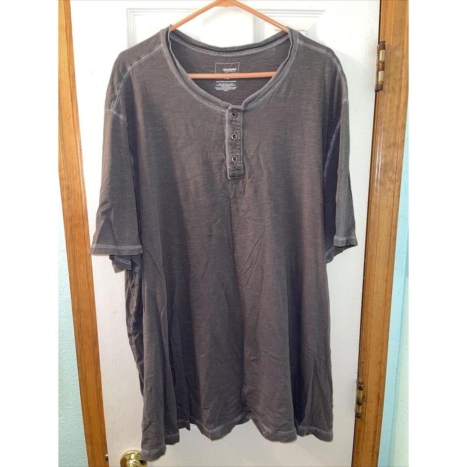 Croft & Barrow Croft & Barrow Men's Grey Shirt Size US XXL / EU 58 / 5 - 1 Thumbnail