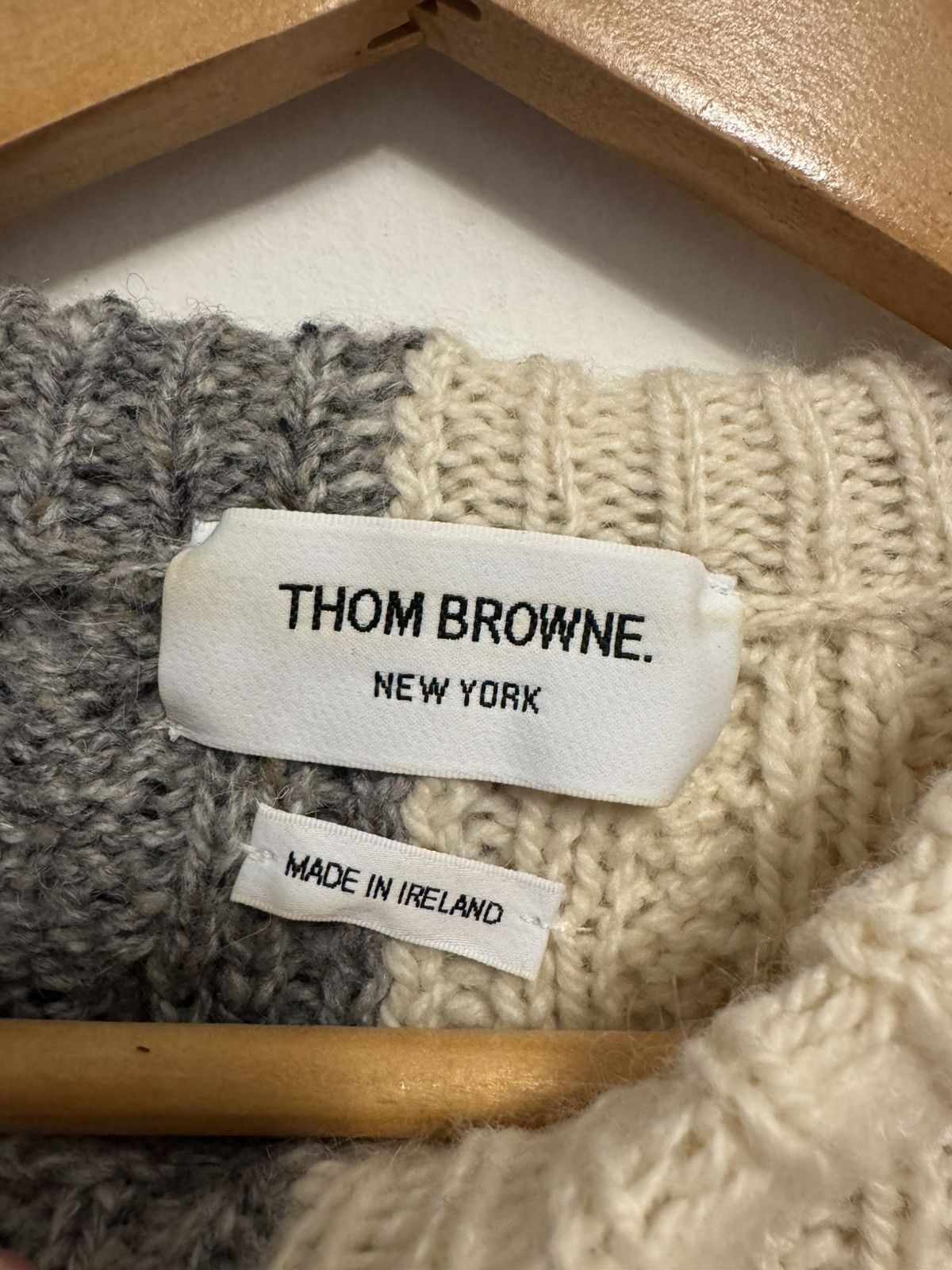 Thom Browne Thom Brown Knit Sweater Size US L / EU 52-54 / 3 - 4 Thumbnail