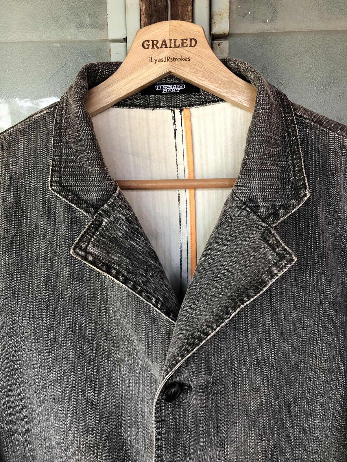 Japanese Brand × Tornado Mart Vintage Tornado Mart Japanese Punk Style Denim Jacket Size US M / EU 48-50 / 2 - 14 Thumbnail