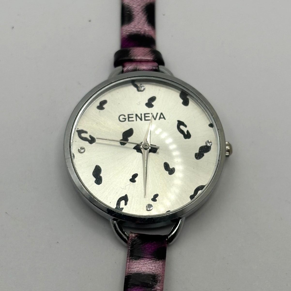 Other Y2K Silver & Purple Cheetah Watch Size ONE SIZE - 2 Thumbnail