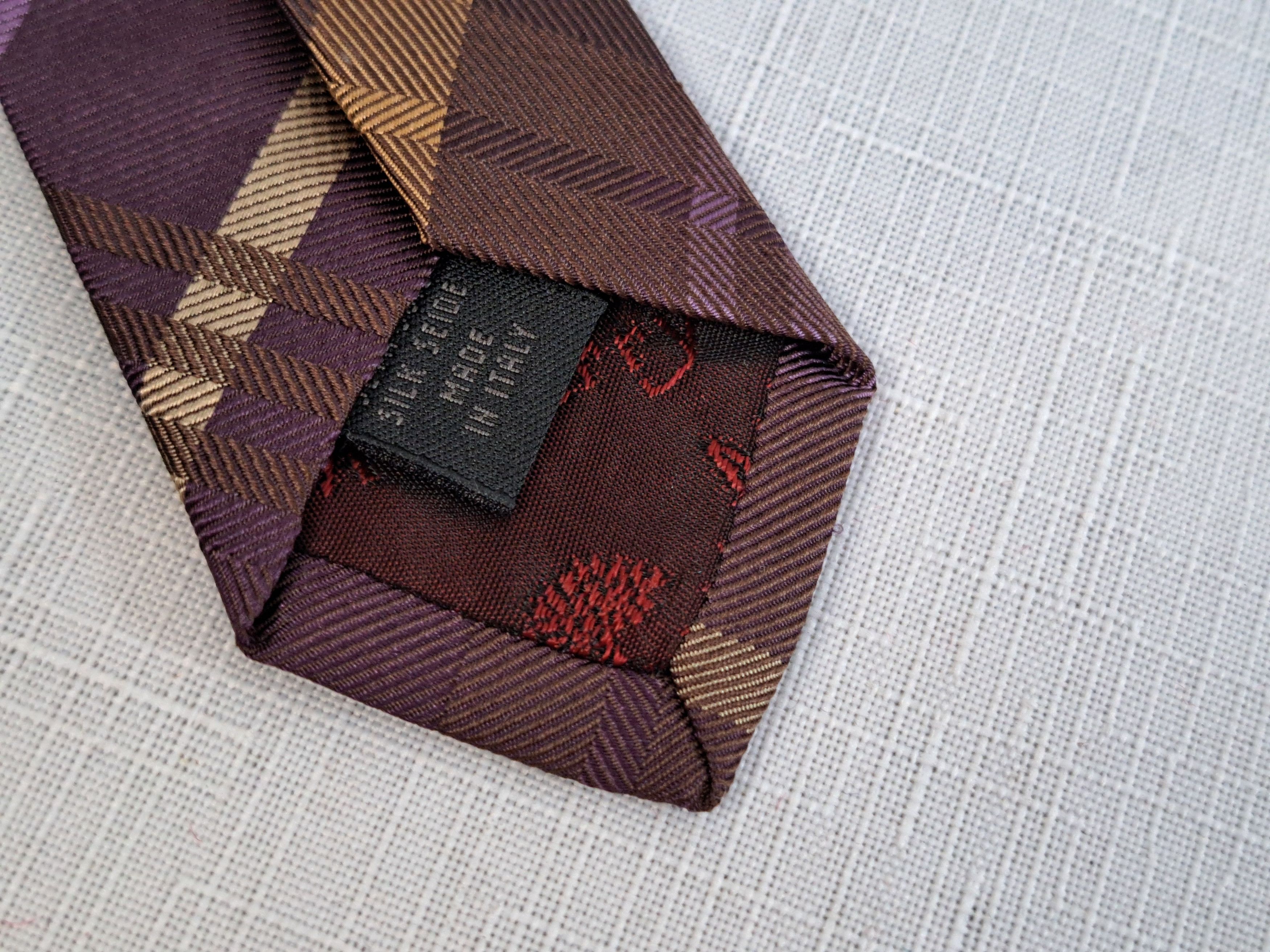 Mulberry × Vintage Mulberry vintage silk tie. Size ONE SIZE - 8 Thumbnail