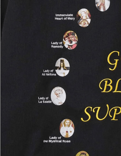 Supreme Supreme Our Lady Work Shirt Black Large Size US L / EU 52-54 / 3 - 3 Thumbnail