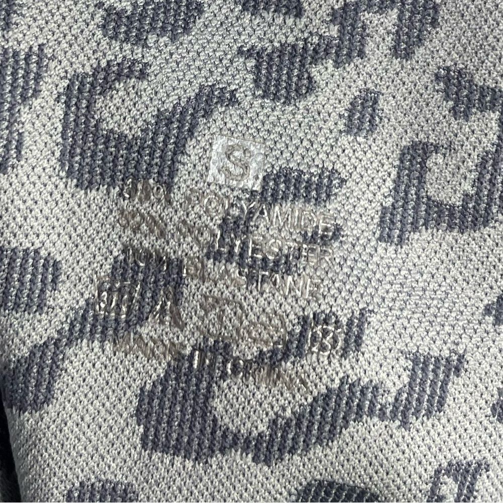 Other Cheetah Print Grey Compression Bike Shorts Small Size 28" / US 6 / IT 42 - 6 Thumbnail