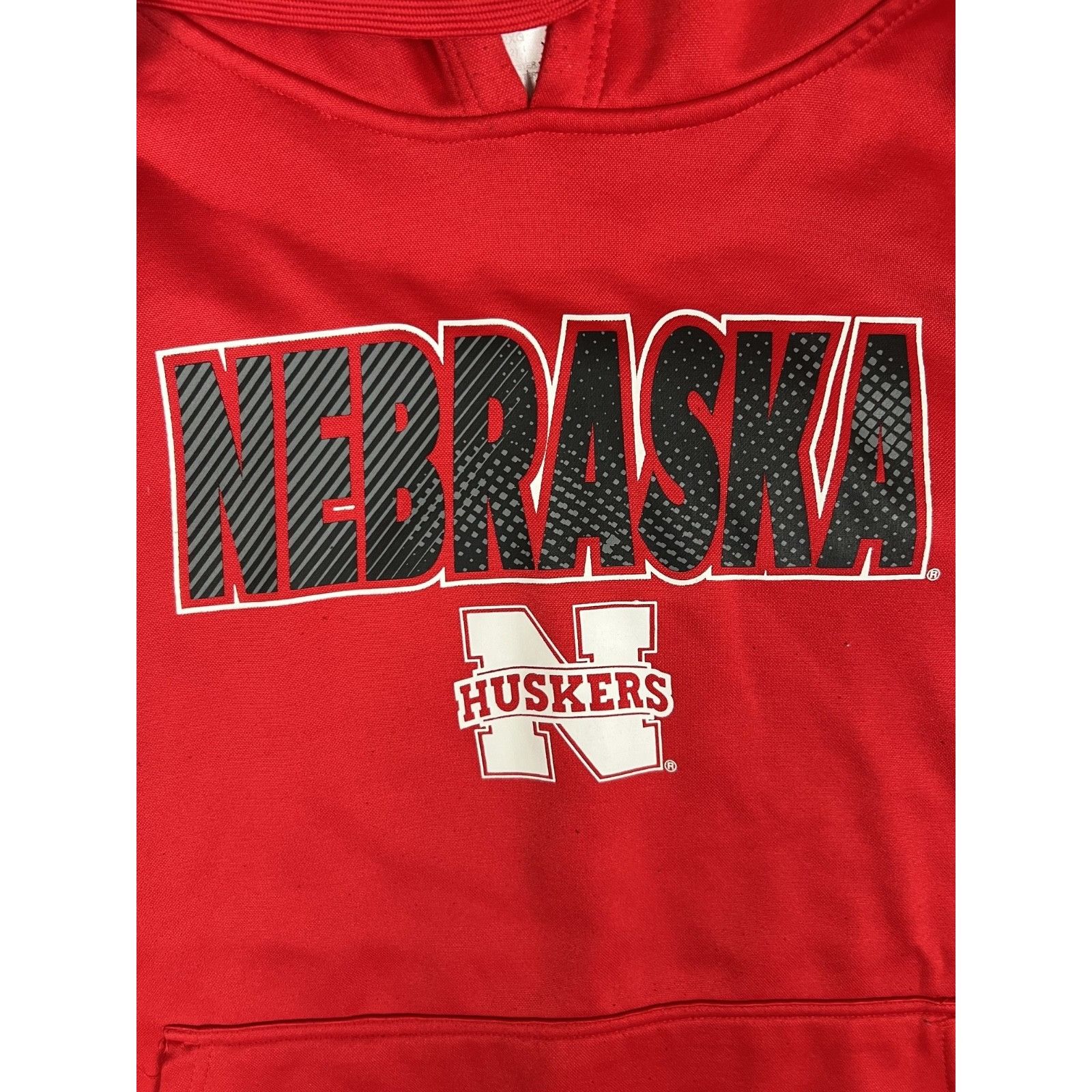 Russell Athletic Vintage Nebraska Huskers Pullover Athletic Red Hoodie Russel Size US XXL / EU 58 / 5 - 2 Thumbnail