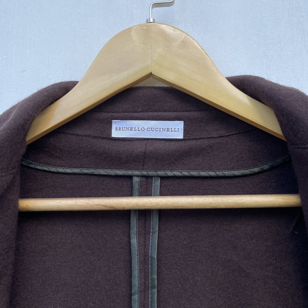 Brunello Cucinelli Brunello Cucinelli Wool Cashmere Button Ladies Jacket Size M / US 6-8 / IT 42-44 - 13 Thumbnail