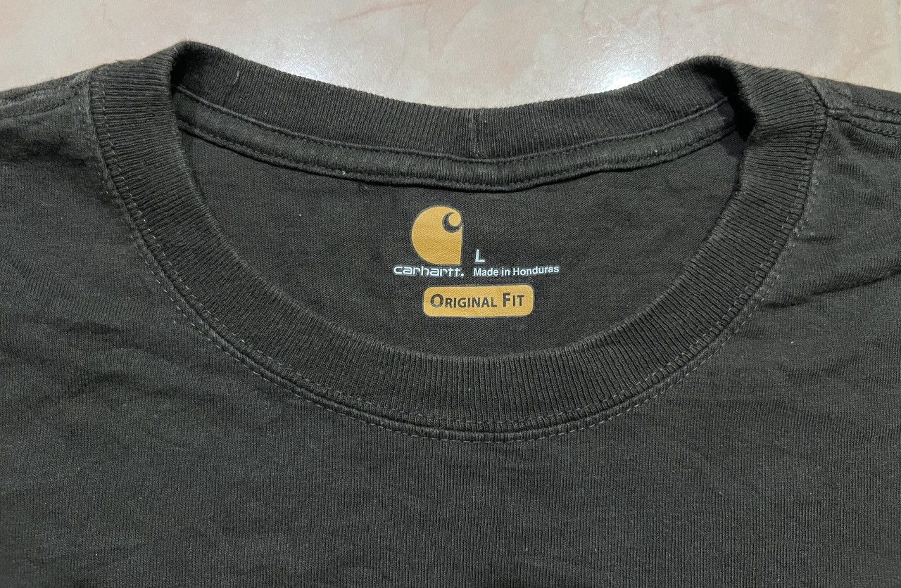 Carhartt Carhartt Pocket T-shirt Brown Size US L / EU 52-54 / 3 - 3 Thumbnail