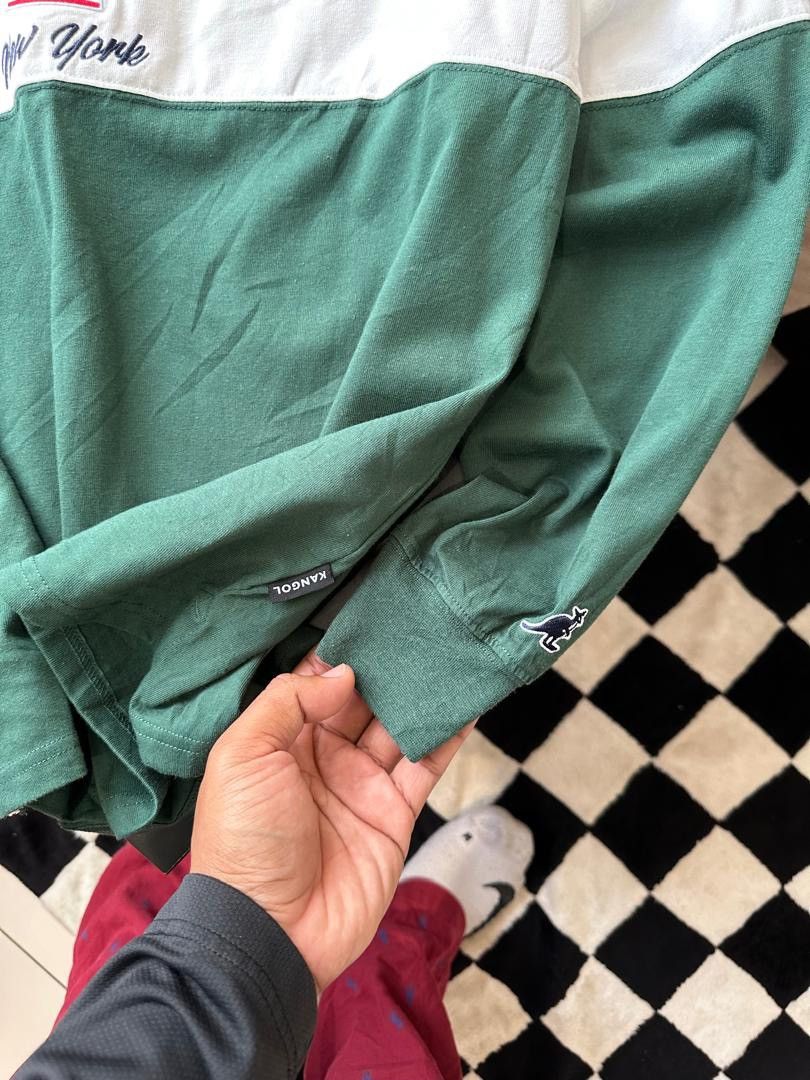 Japanese Brand × Kangol KANGOL RUGBY SHIRT Size US L / EU 52-54 / 3 - 3 Thumbnail