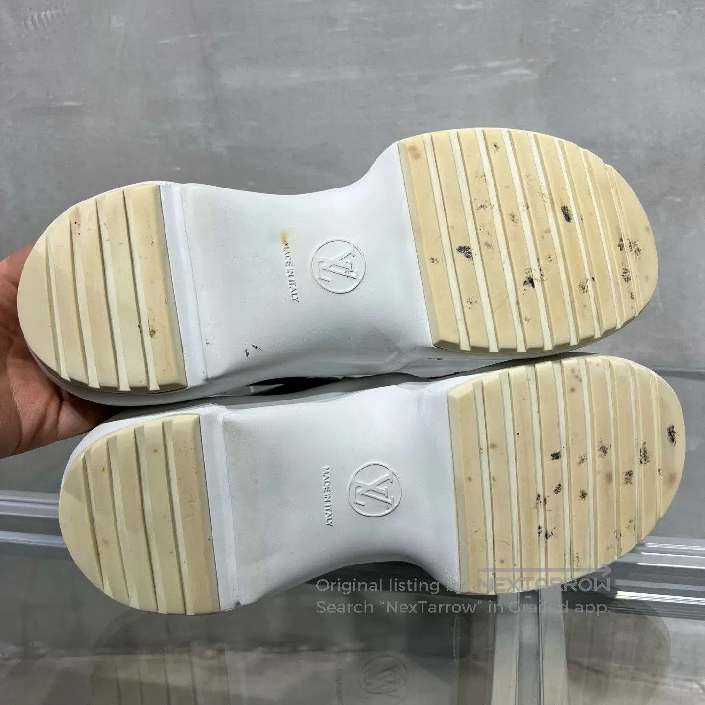 Louis Vuitton Louis Vuitton Archlight White and Red Vintage Leather Croc Size US 6.5 / IT 36.5 - 7 Thumbnail