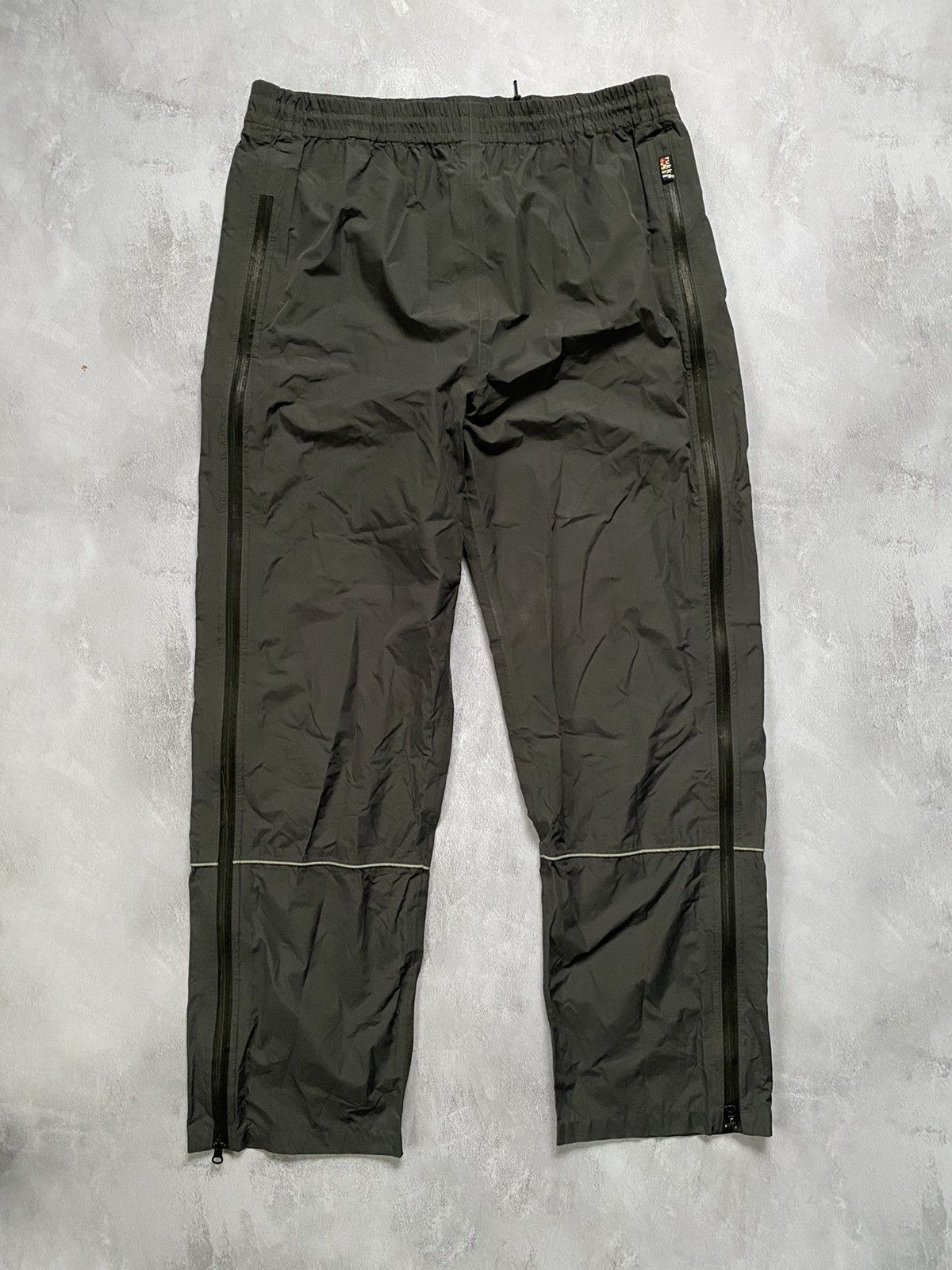 Vintage Vintage rare 90s pants RUKKA Full-Zip Nylon Drill Y2K Track Size US 34 / EU 50 - 1 Thumbnail