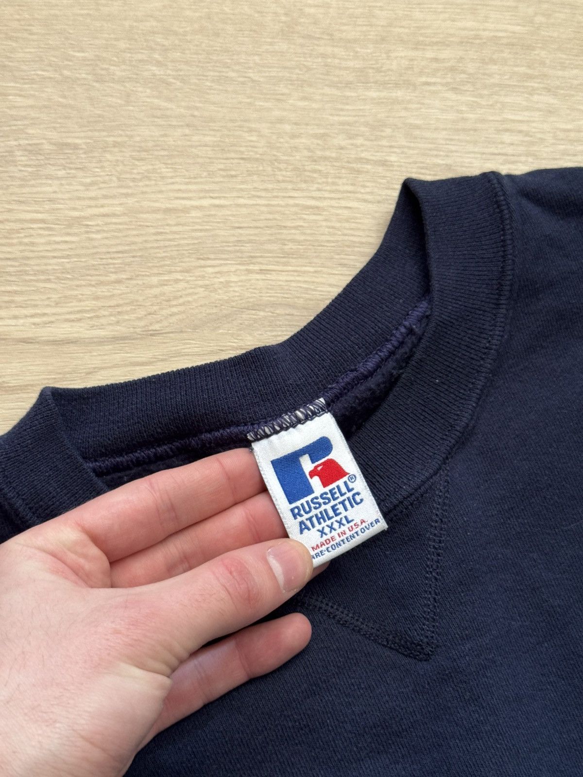 Russell Athletic Vintage 90’s Russell Athletic Made In USA Boxy Sweatshirts Size US XXL / EU 58 / 5 - 5 Thumbnail