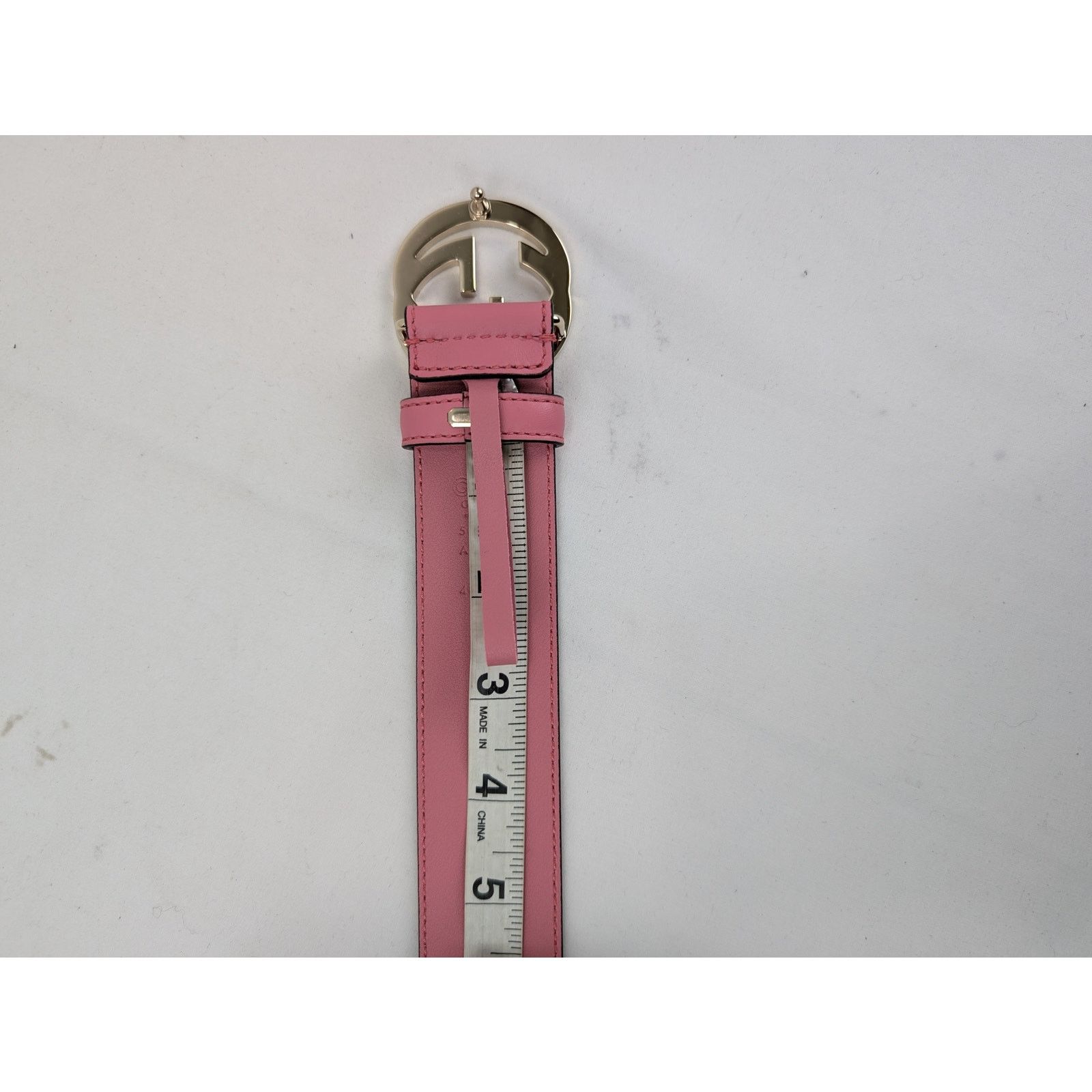 Gucci o1rshd1 Size: 90cm / Moon Belt in Glossy Pink Size ONE SIZE - 15 Thumbnail