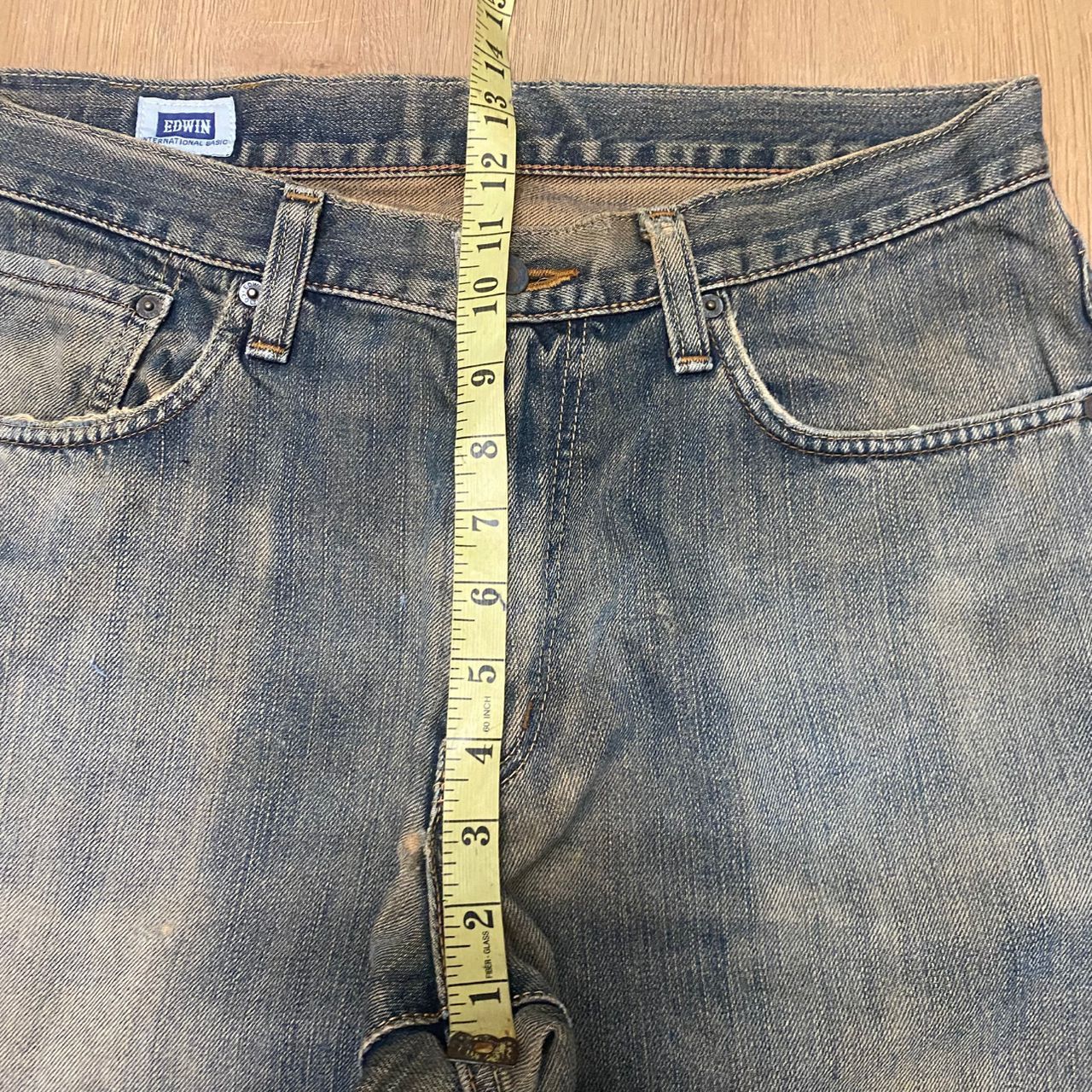 Edwin Vintage Edwin 404 Distressed Denim Size US 33 - 6 Thumbnail
