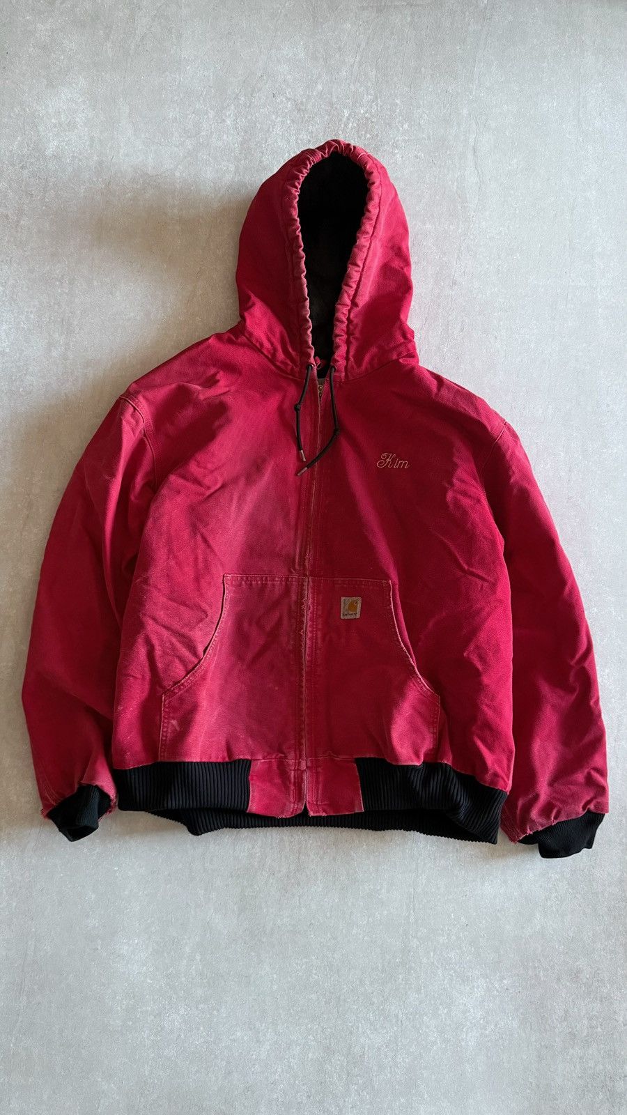 Carhartt Carhartt Hooded Jacket (Red) Size US XXL / EU 58 / 5 - 1 Thumbnail