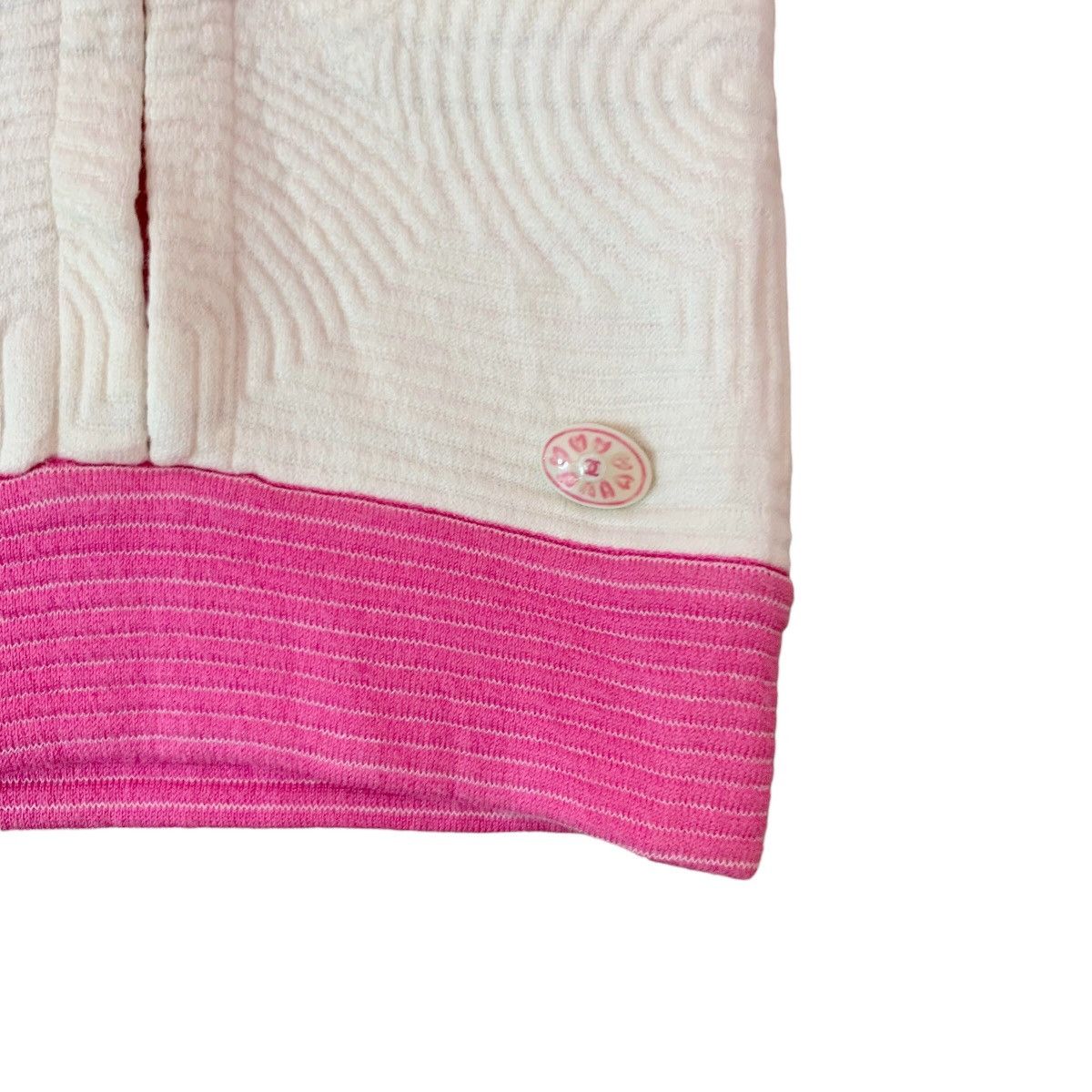 Chanel CHANEL 16C SOUL LINE ZIP SKIRT PINK WHITE Size 25" / US 0 / IT 36 - 5 Thumbnail