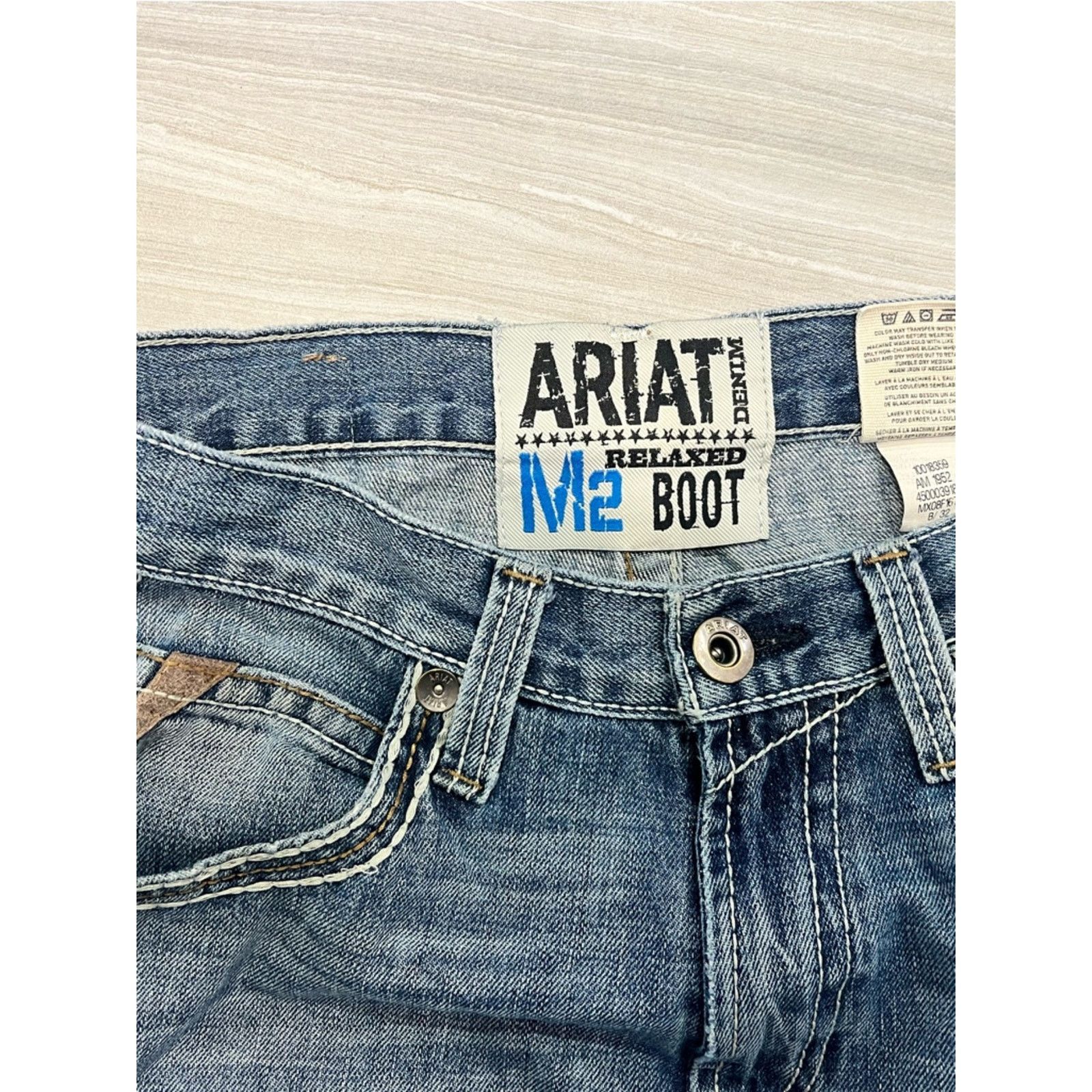 Ariat Ariat M2 Relaxed Boot Cut Western Jeans Size US 32 / EU 48 - 3 Thumbnail