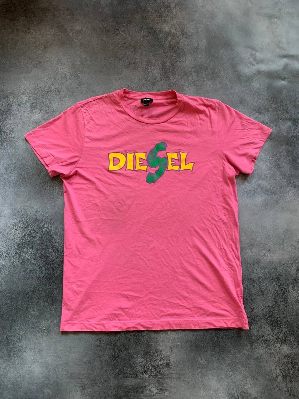 Diesel × Vintage Vintage Avant-Garde Diesel Y2K Tee Japan Style Size US L / EU 52-54 / 3 - 1 Thumbnail