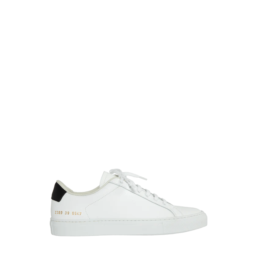 Common Projects o1h1sh11224 Retro Classic Sneakers in White Size US 6 / EU 39 - 1 Thumbnail