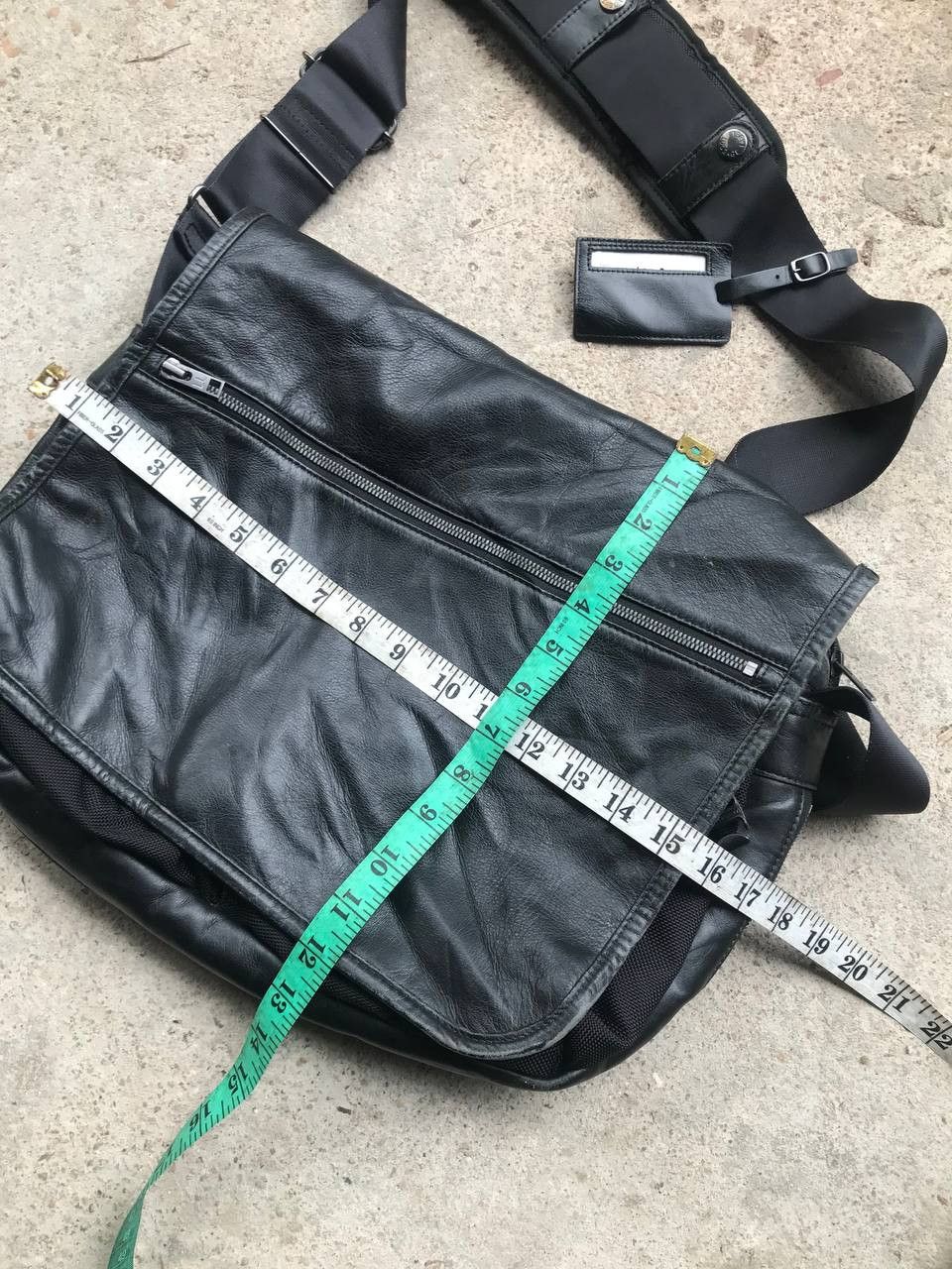 Leather × Porter L.L Luggage Label Leather Size ONE SIZE - 8 Thumbnail
