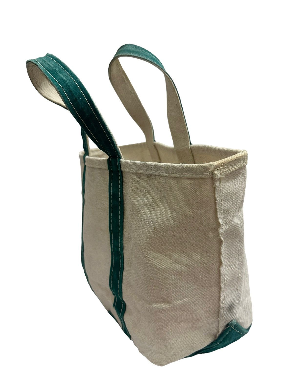 L.L. Bean VINTAGE 80s L.L BEAN BOAT AND TOTE USA DUCK CANVAS RARE BAG Size ONE SIZE - 4 Thumbnail