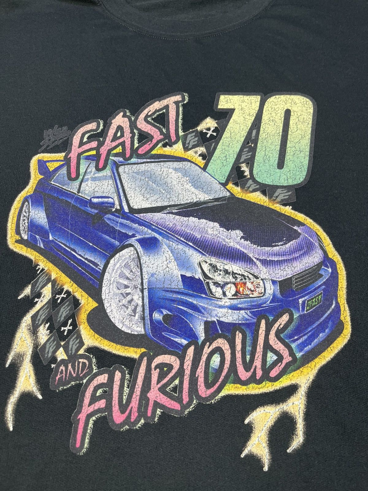 Vintage Fast & Furious Movie Long Sleeve Shirt Size US M / EU 48-50 / 2 - 4 Thumbnail