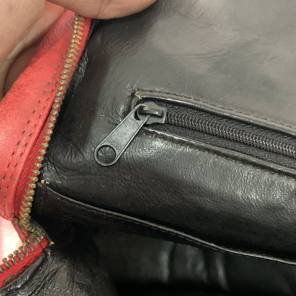 Versace Gianni Versace Red Leather Vintage Rare Handbag Size ONE SIZE - 15 Thumbnail
