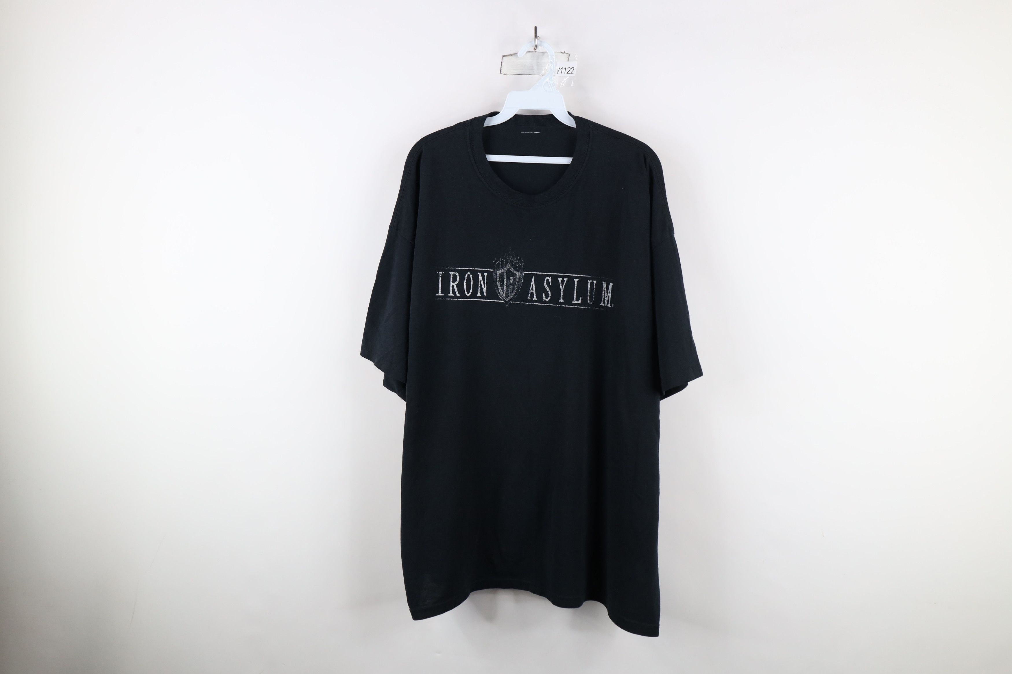 Vintage Vintage Streetwear Fire Flames Train Insane Gym T-Shirt Size US XXL / EU 58 / 5 - 1 Thumbnail