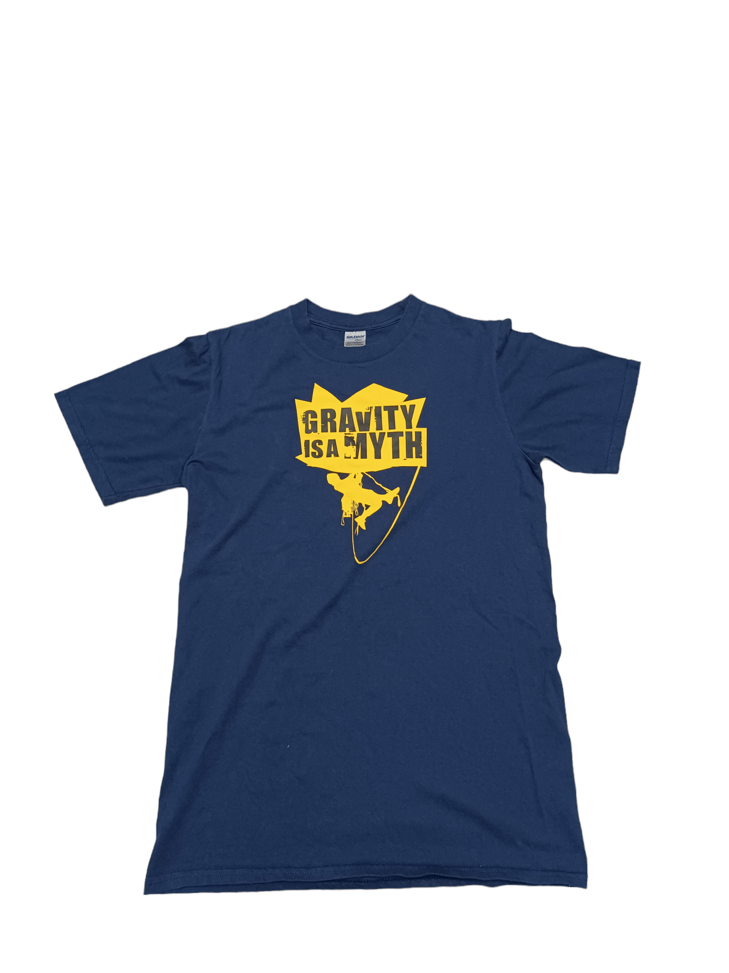 Gildan GRAVITY IS A MYTH COOL SKATEGANG ROCK CLIMBER GILDAN TEE Size US M / EU 48-50 / 2 - 1 Thumbnail