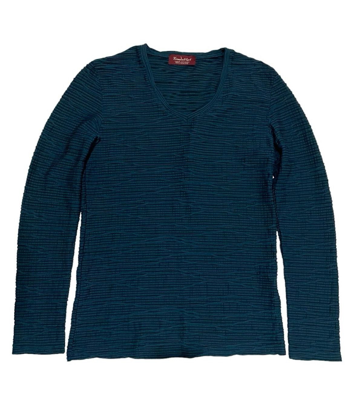 If Six Was Nine Vintage Tornado Mart Japan Pleated Longsleeve Shirt Size US M / EU 48-50 / 2 - 15 Thumbnail