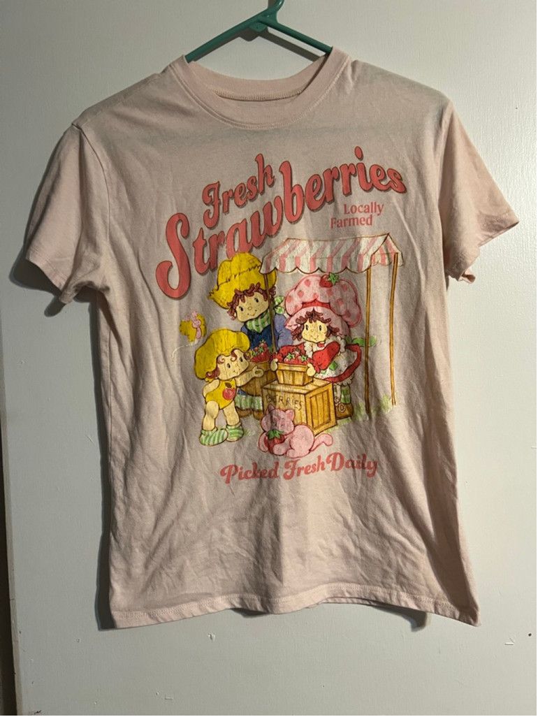 Other Women's Hybrid Apparel Strawberry Shortcake Tee XXS Size XXS / US 00 / IT 34 - 1 Thumbnail