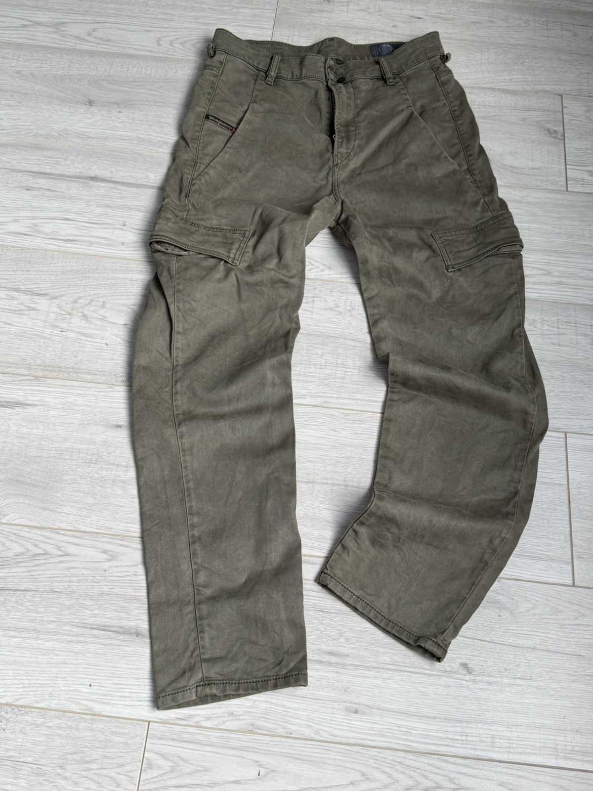 Designer × Diesel × Vintage Vintage rare diesel waxed rare pants jeans Size US 28 / EU 44 - 2 Thumbnail