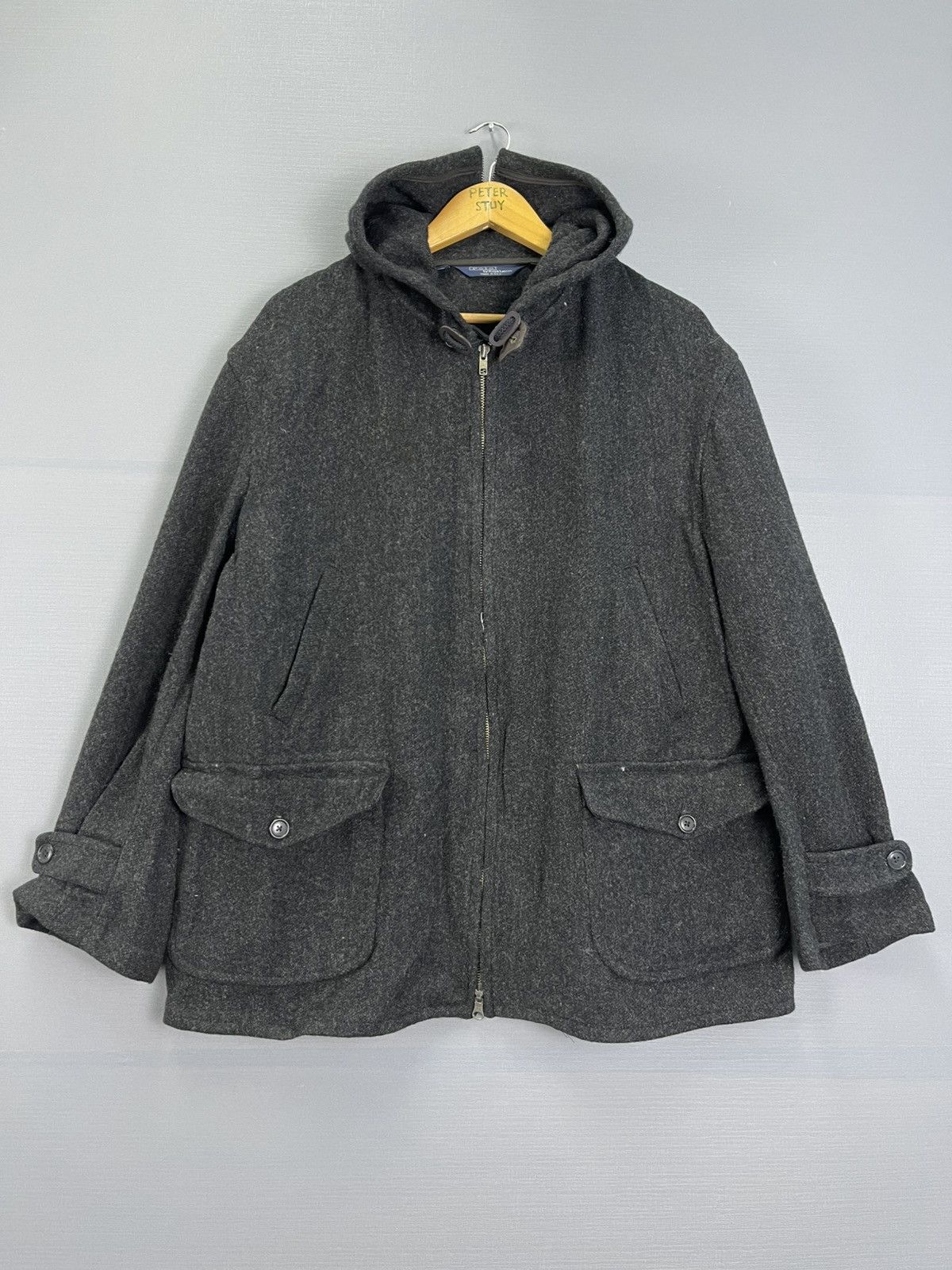 Ralph Lauren Vintage Polo Ralph Lauren Wool Jacket Size US L / EU 52-54 / 3 - 2 Thumbnail