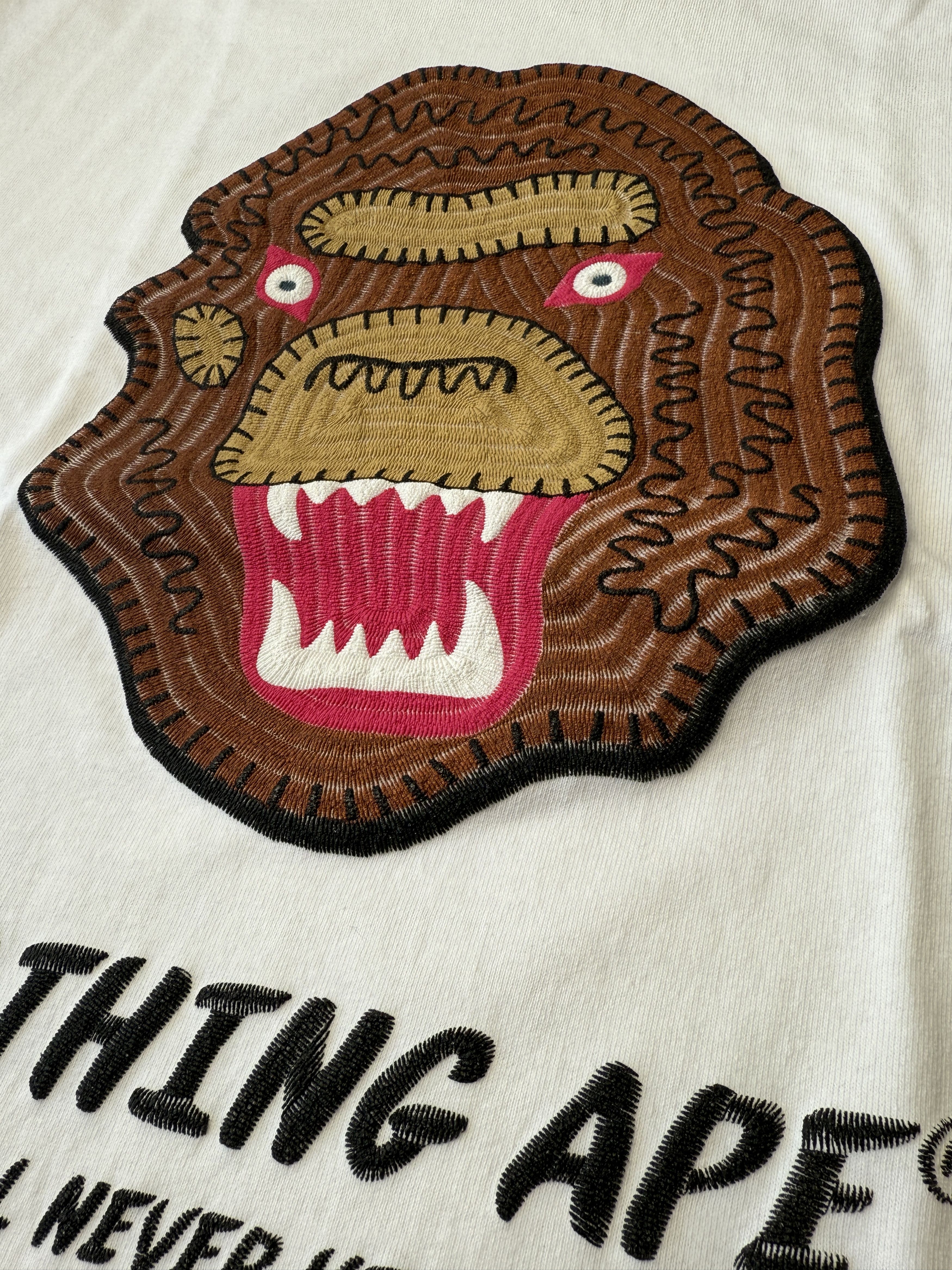 Bape BAPE EMBROIDERY STYLE SOUVENIR LOGO TEE (2025) Size US M / EU 48-50 / 2 - 5 Thumbnail