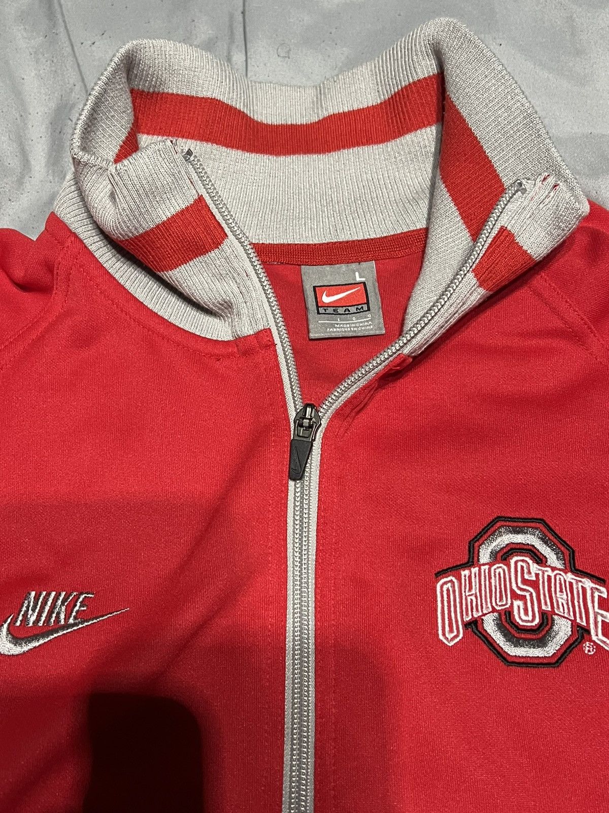 Nike Vintage team Nike Ohio state zip up L Size US L / EU 52-54 / 3 - 2 Thumbnail