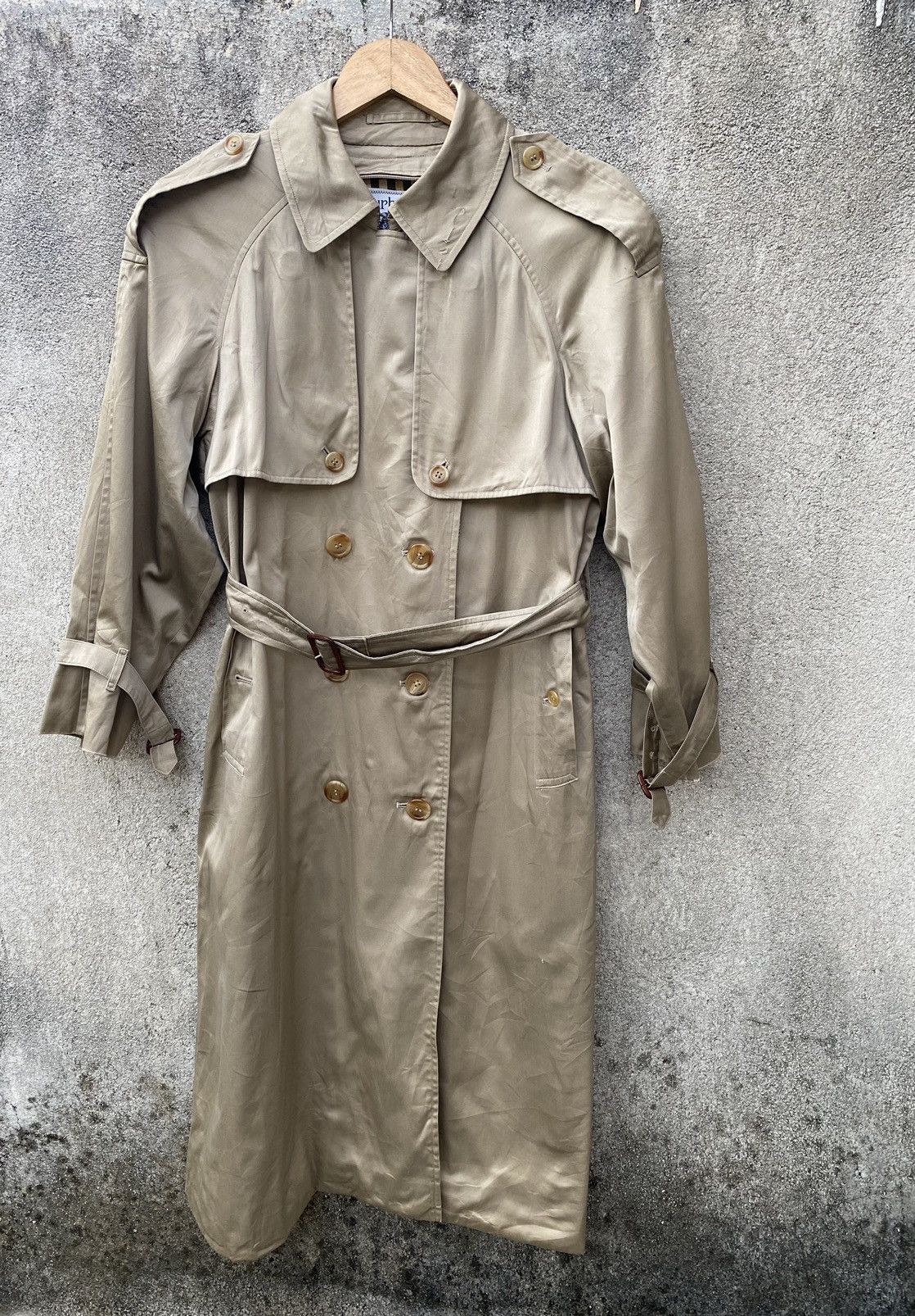 Burberry × Burberry Prorsum × Vintage Burberrys Double Breasted Trench Coat Nova Check Size US XS / EU 42 / 0 - 6 Thumbnail