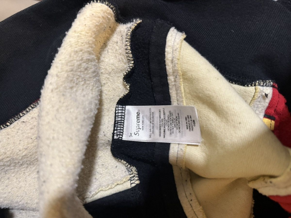 Supreme Supreme Black Patchwork Zip-Up Hoodie SS25 Size US XL / EU 56 / 4 - 7 Thumbnail