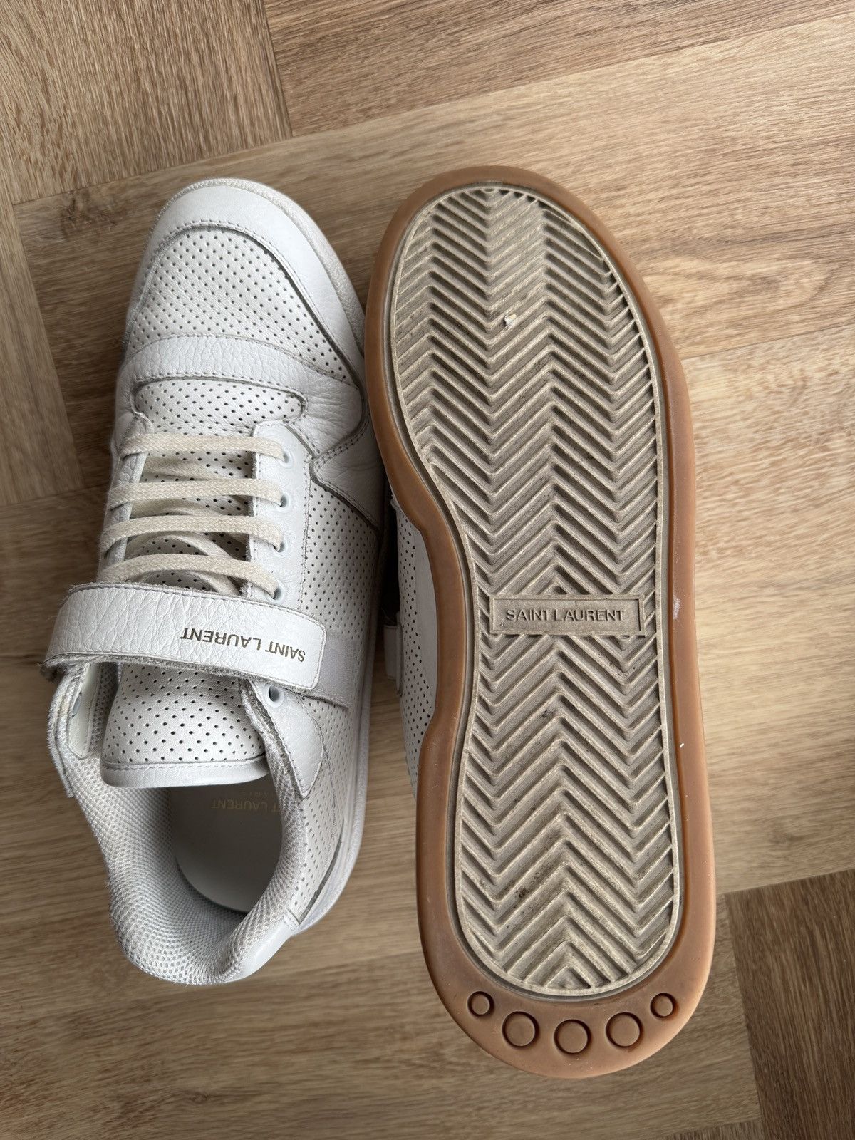 Saint Laurent Paris × Yves Saint Laurent Saint Laurent YSL SLP SL24 Hedi low top Size US 10 / EU 43 - 5 Thumbnail