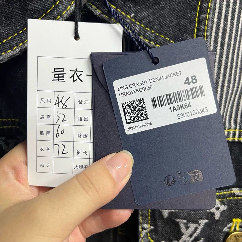 Louis Vuitton louis vuitton Black deconstructed patchwork full print ove Size US M / EU 48-50 / 2 - 2 Thumbnail