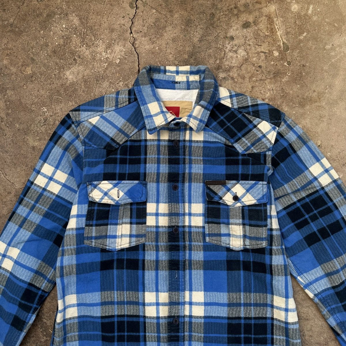 Quiksilver Vintage Quiksilver Flanel Overshirt Size US L / EU 52-54 / 3 - 4 Thumbnail