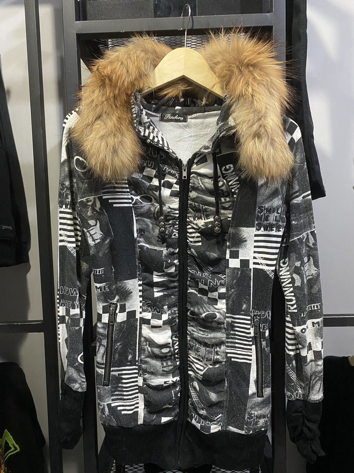 If Six Was Nine Pandora Smile Again Hysteric Glamour Furr Hoodie Size M / US 6-8 / IT 42-44 - 1 Thumbnail