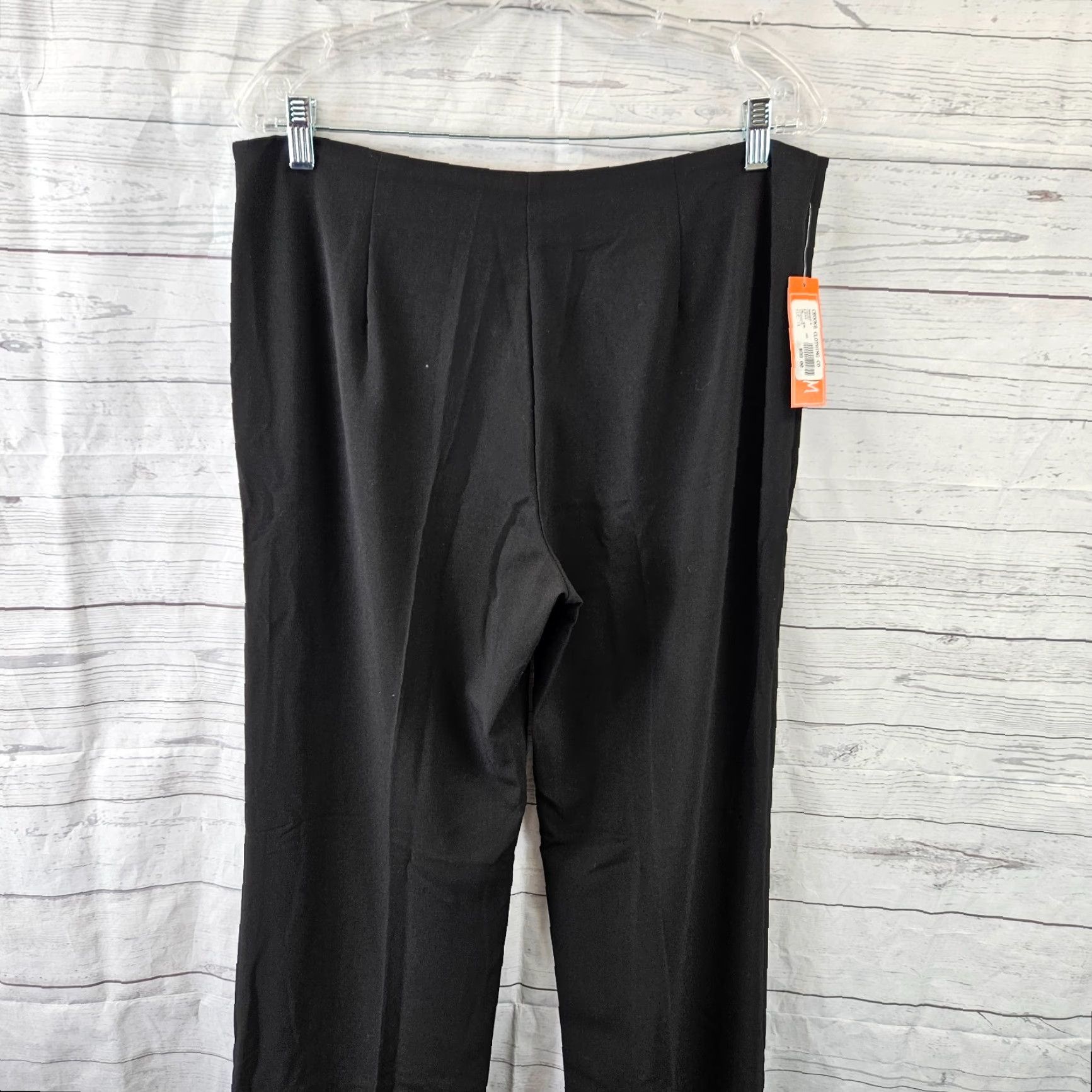 Vintage VINTAGE Margaret M Womens Dress Pants Sz 14 Black Side Zip High Rise Ladies 14 Black Dress Pants Women Mens Girls Size 36" / US 14 / IT 50 - 4 Thumbnail