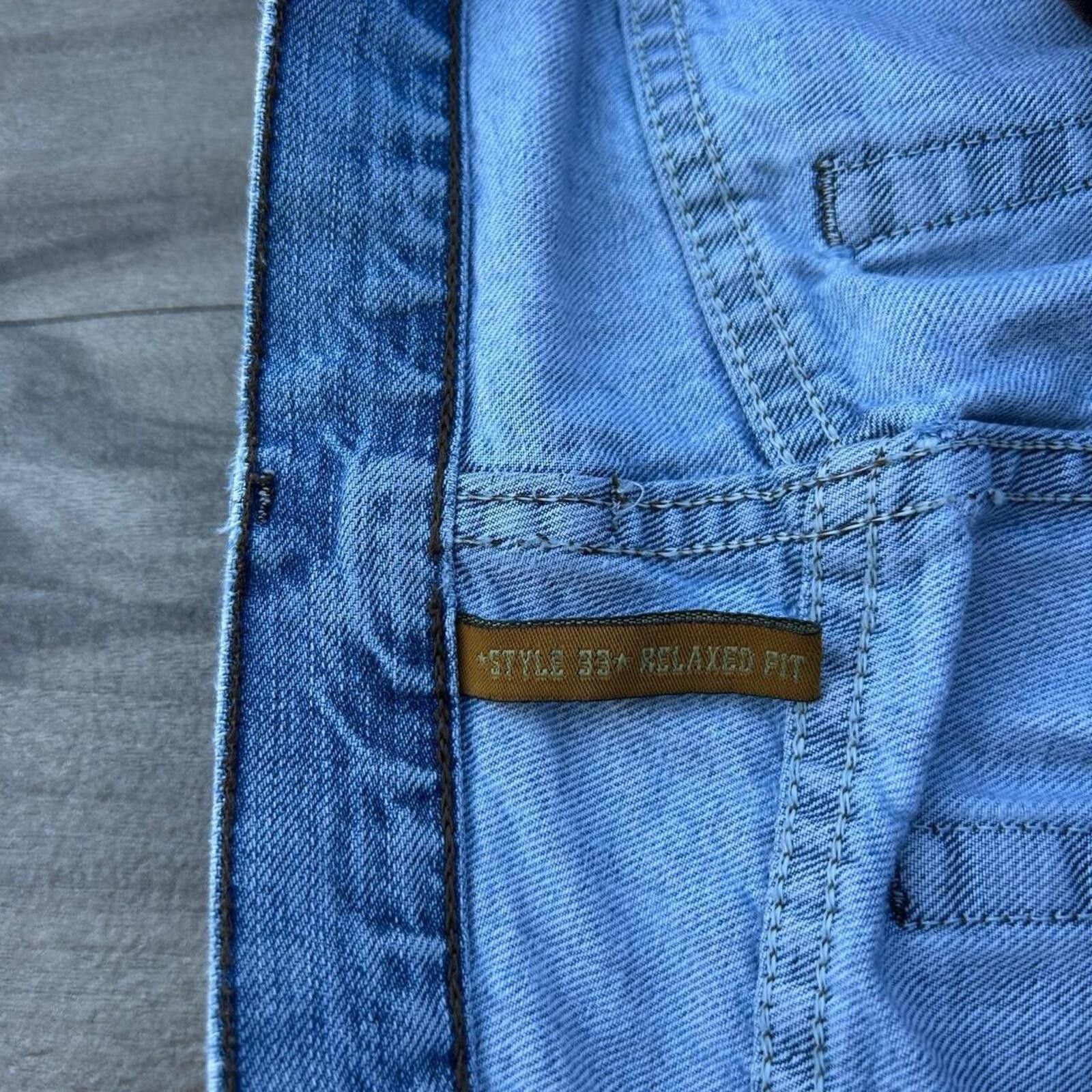 Other Vintage y2k 90’s Xtreme Light wash Blue Denim Jeans size 32” Size US 32 / EU 48 - 4 Thumbnail