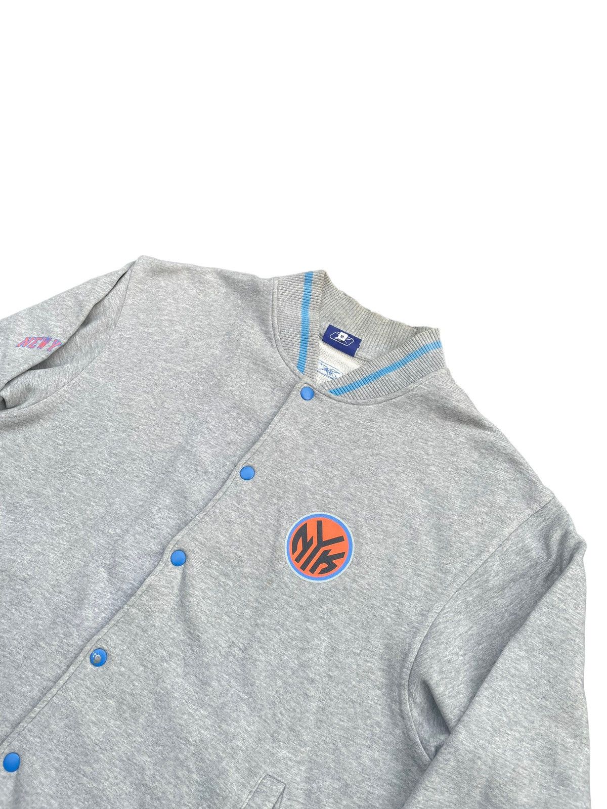 NBA Reebok New York Knicks Button down Crewneck Size US L / EU 52-54 / 3 - 2 Thumbnail