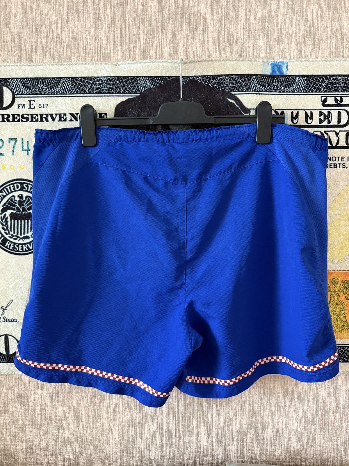 Nike Nike Croatia Football Shorts Blue Soccer National Team Size US 34 / EU 50 - 8 Thumbnail