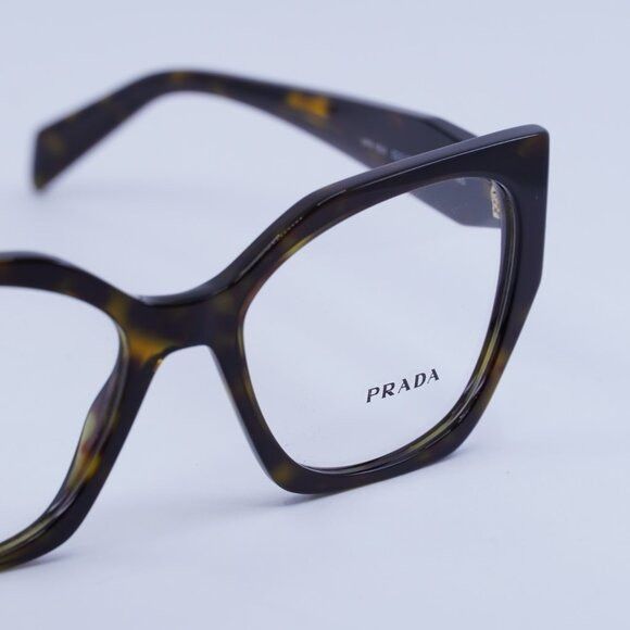 Prada 🕶️ New Prada PR18WV 2AU1O1 52mm Eyeglasses - Havana Frame Size ONE SIZE - 6 Thumbnail