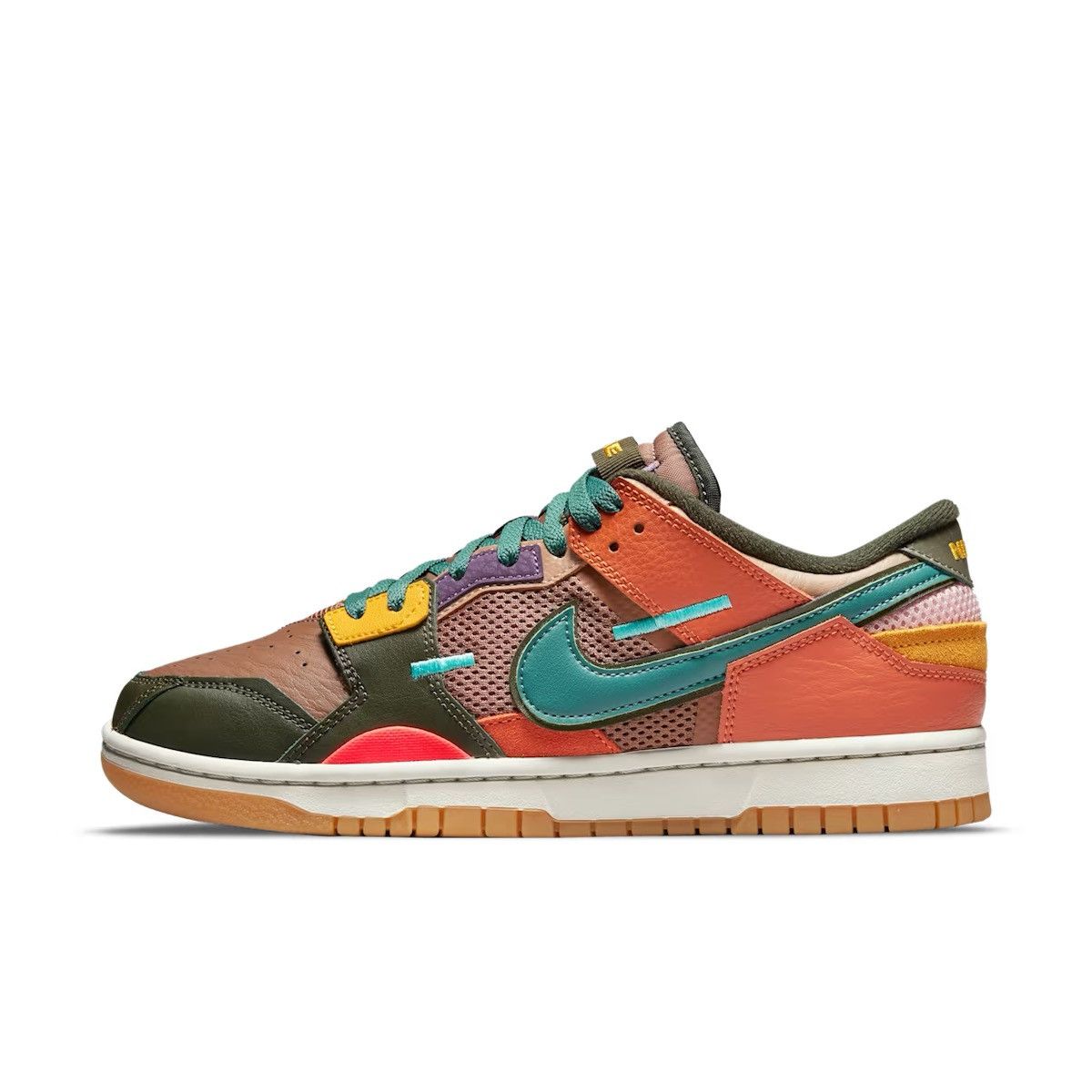 Nike Size 11 - Nike Dunk Low Scrap - DB0500-200 Size US 11 / EU 44 - 1 Thumbnail