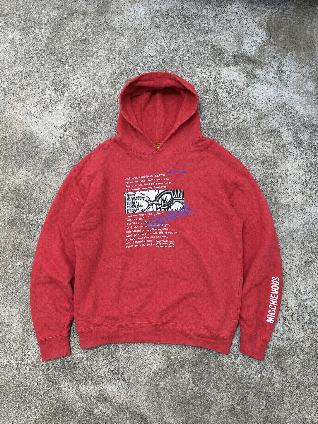 Vintage Vintage Mischievous Streetwear Hoodies Size US L / EU 52-54 / 3 - 1 Thumbnail