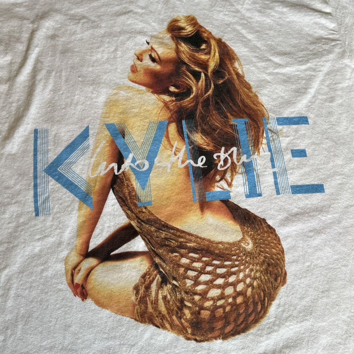 Band Tees Vintage 2014 Kylie Minogue Into the Blue Band Logo Tee Shirt Size US M / EU 48-50 / 2 - 3 Thumbnail