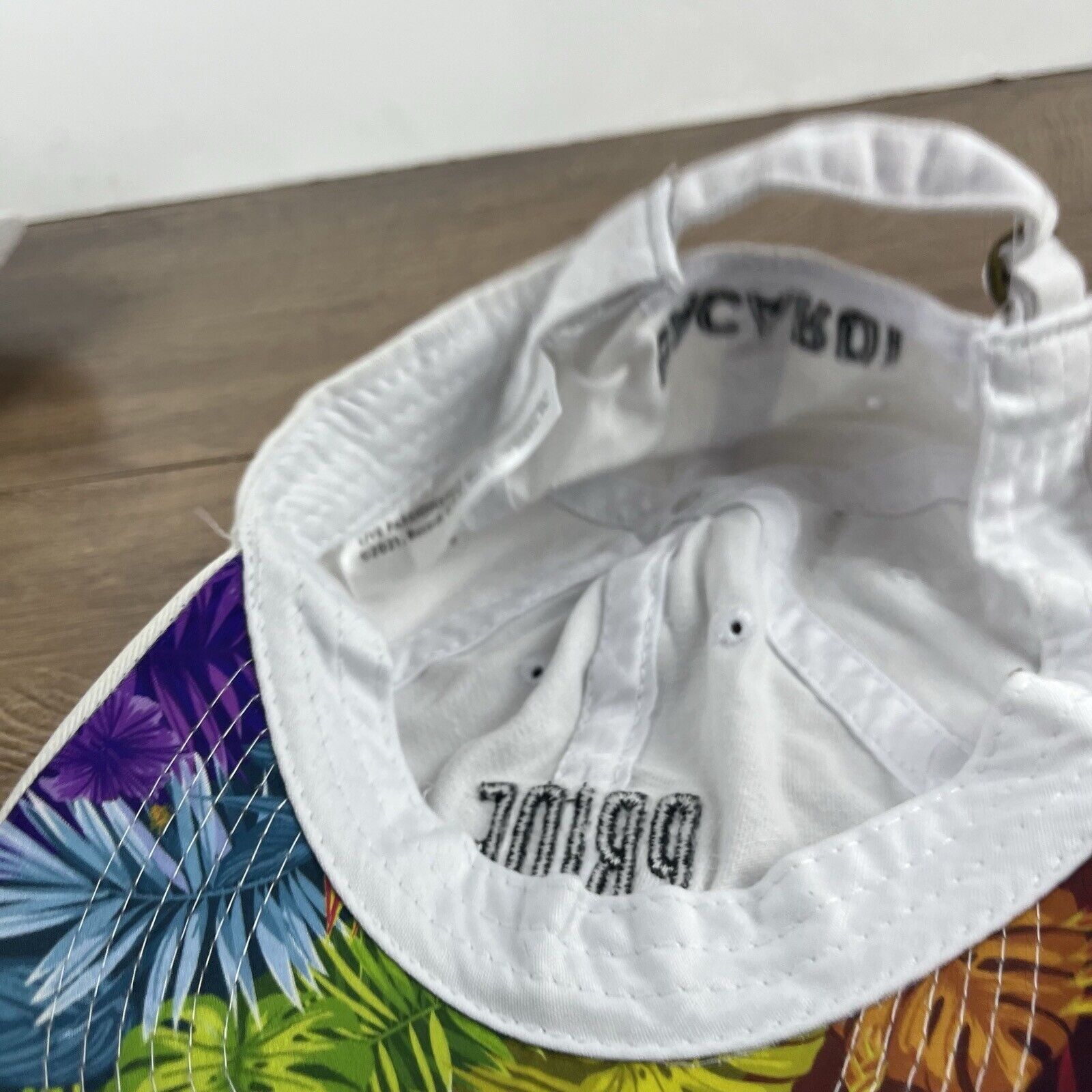 Other Pride Hat Bacardi Baseball White Cap Hat Adjustable Hat Whit Size ONE SIZE - 15 Thumbnail