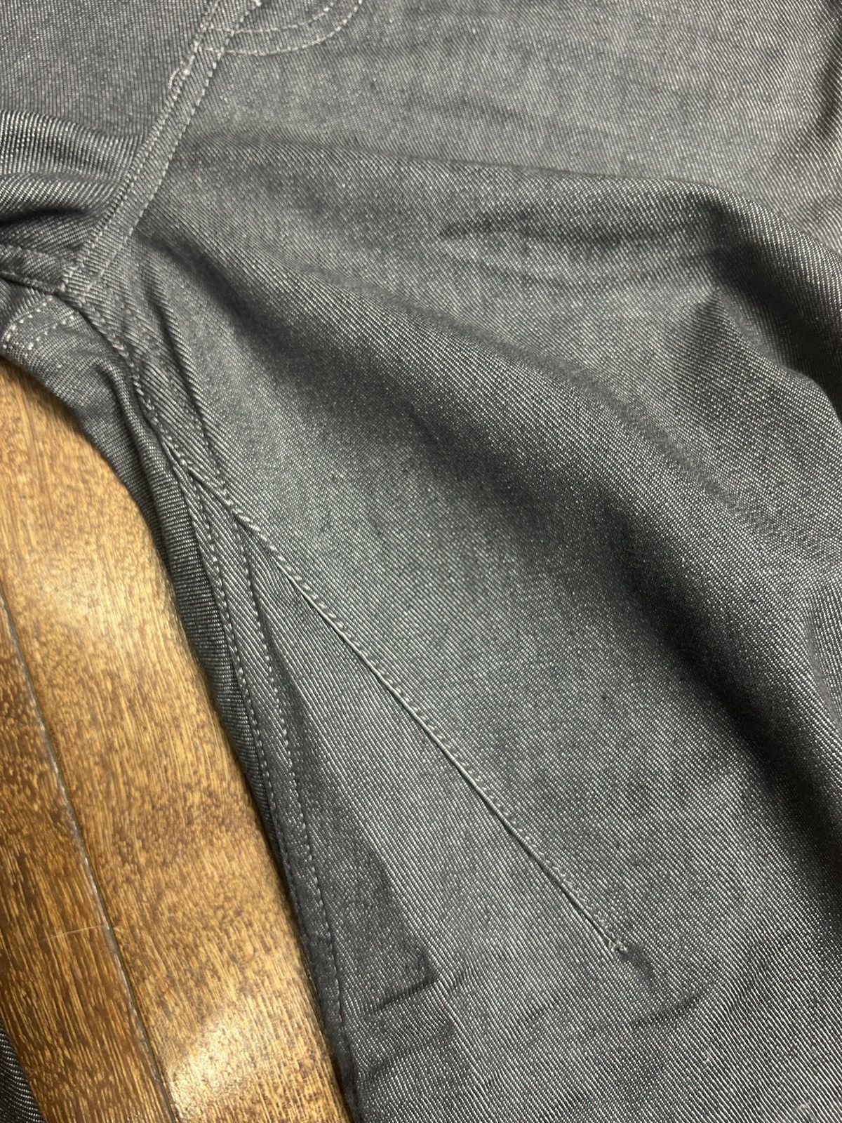 Adidas × Designer × Yeezy Adidas Original Barrel Leg Denim Pants Size US 26 / EU 42 - 12 Thumbnail